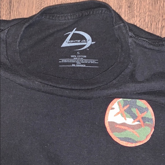 Lights Out Long Sleeve Tee Shirt - Picture 4 of 4